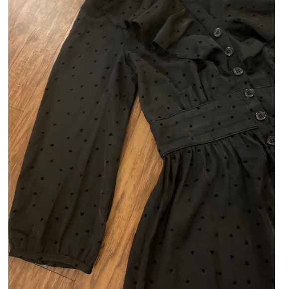 Woman’s black minidress - Picture 5 of 11